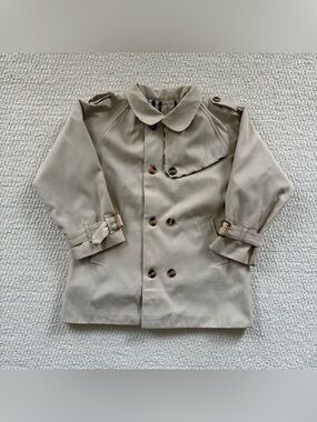 Vintage Classic Burberry Kids Trench Coat
